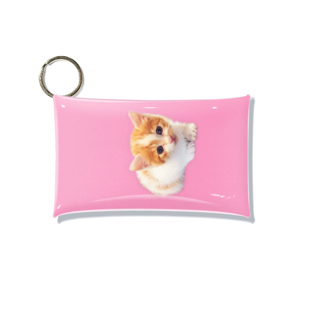 うちの猫ら　2号店のおいなり Mini Clear Multipurpose Case