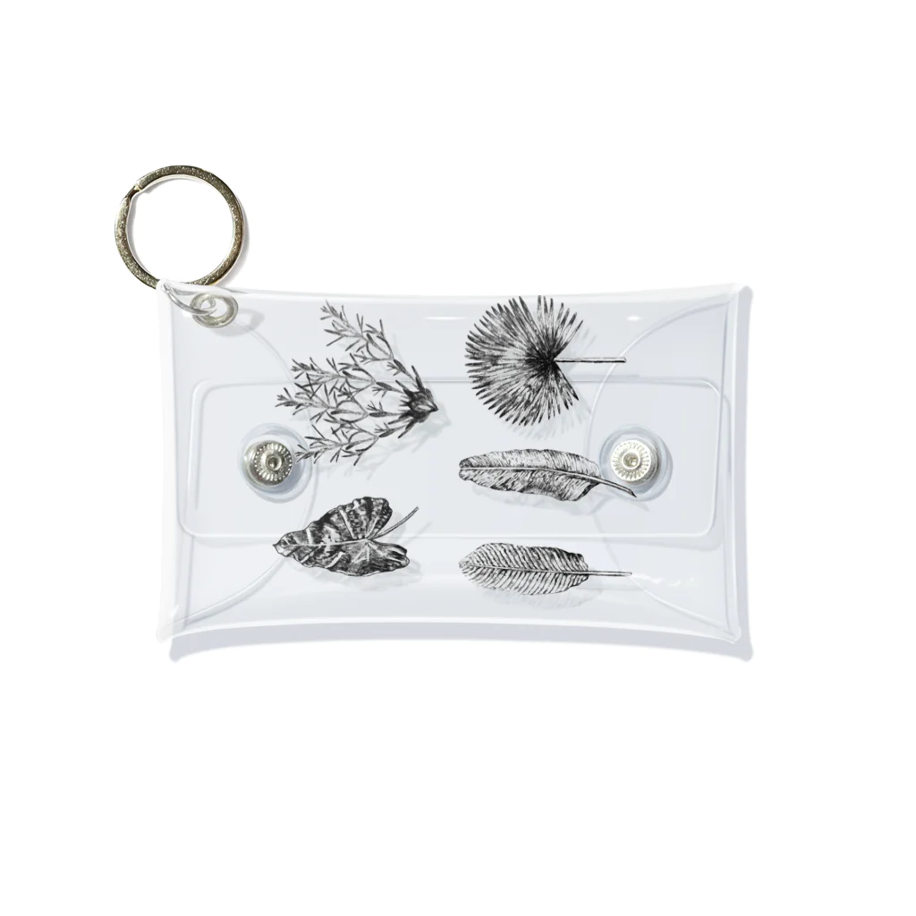 kkotomiiのLeaf Mini Clear Multipurpose Case