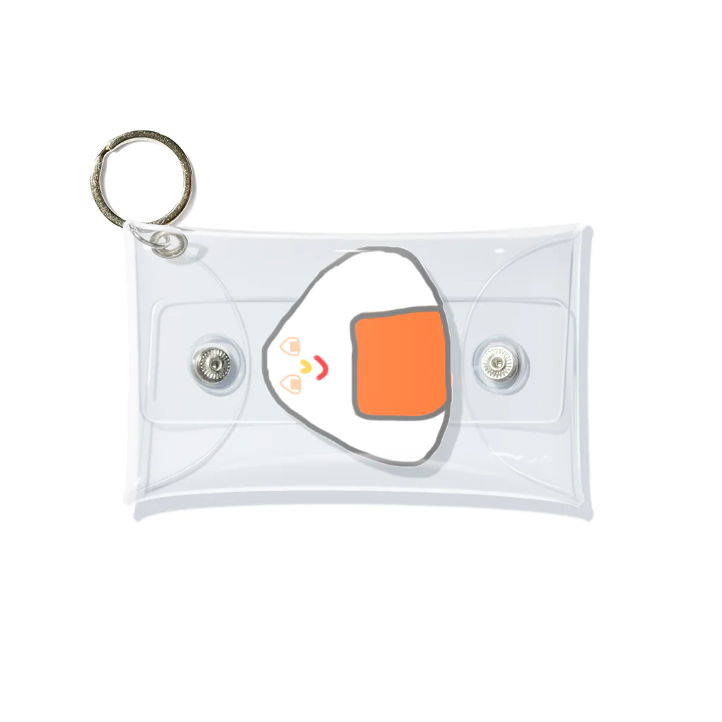 胡実クルミのOrange rice ball boy Mini Clear Multipurpose Case