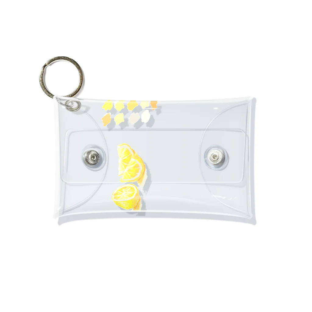 IKU SHOPのレモン Mini Clear Multipurpose Case