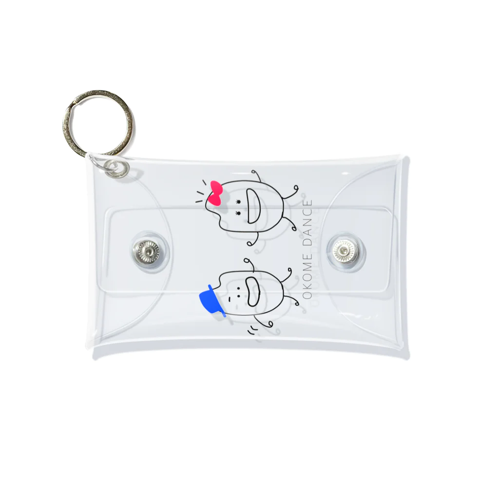 ちゅーりっぷりんのOKOME DANCE Mini Clear Multipurpose Case