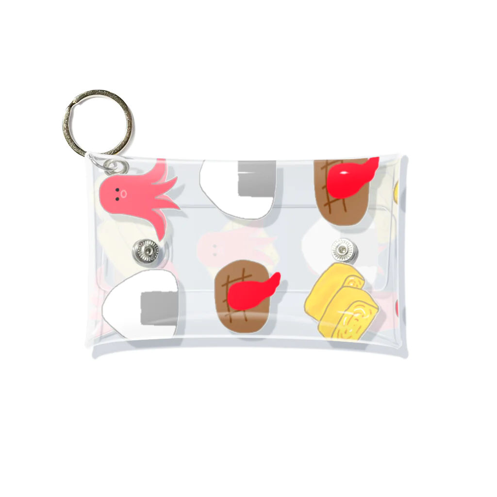 食いしん坊ママのお弁当のおかずくん Mini Clear Multipurpose Case