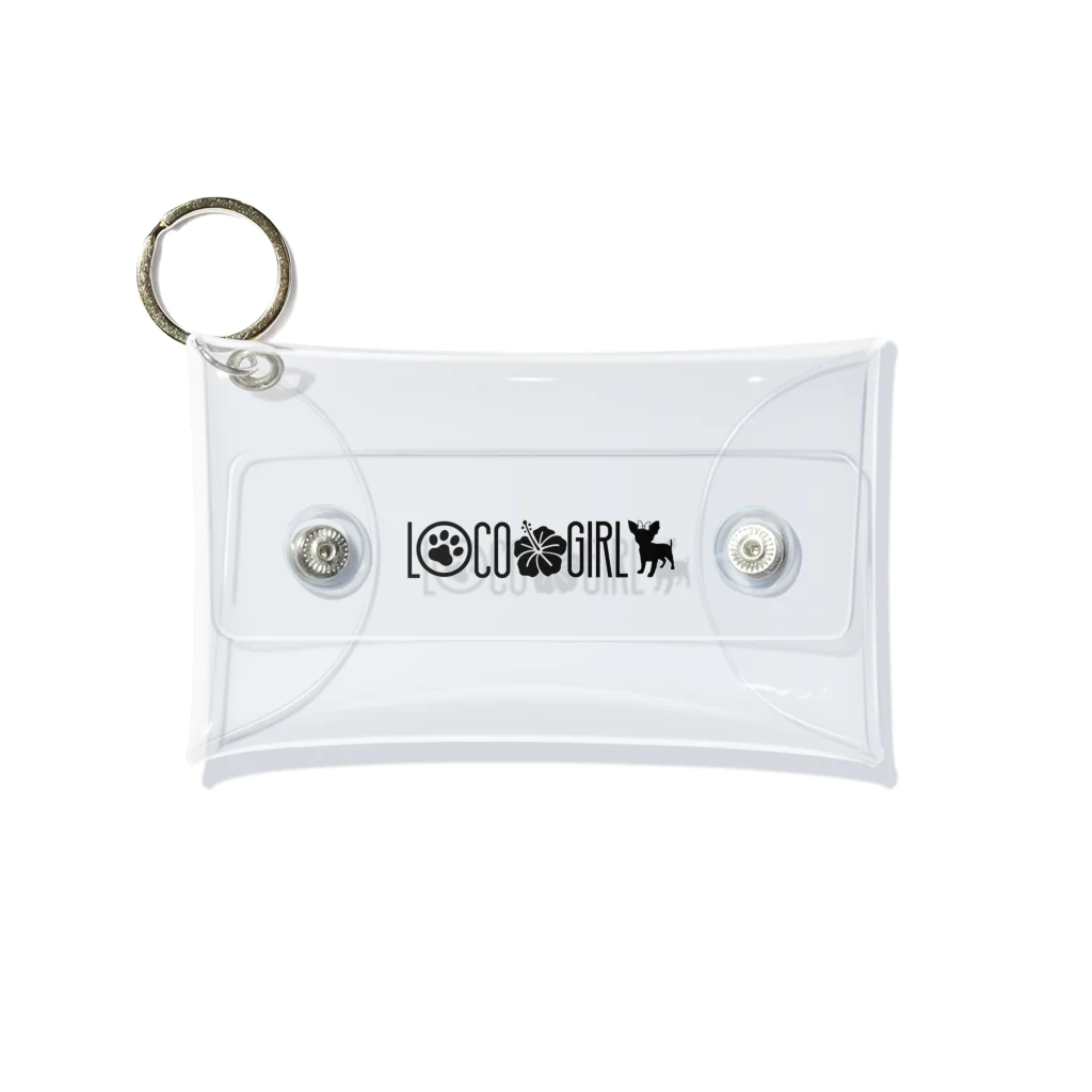 ALOHABOY&LOCOGIRLのLOCOちゃん2 Mini Clear Multipurpose Case