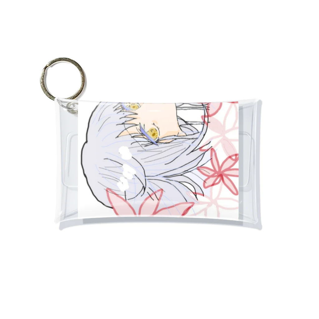 青リンゴのゆめかわいい女の子 Mini Clear Multipurpose Case