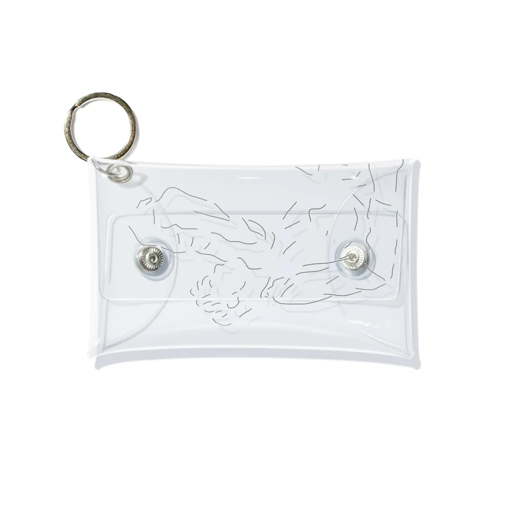 彩．のラウくん Mini Clear Multipurpose Case