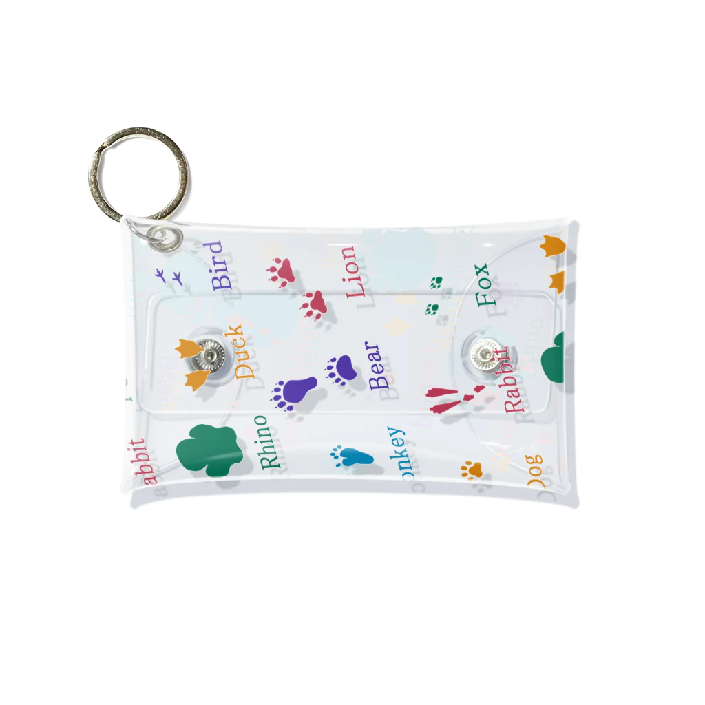 みらいのanimal tracks Mini Clear Multipurpose Case