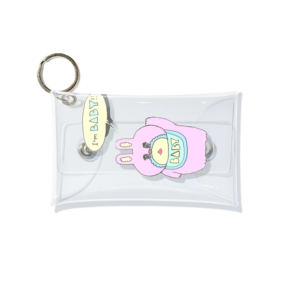 【Yuwiiの店】ゆぅぅぃーのうさBABY Mini Clear Multipurpose Case