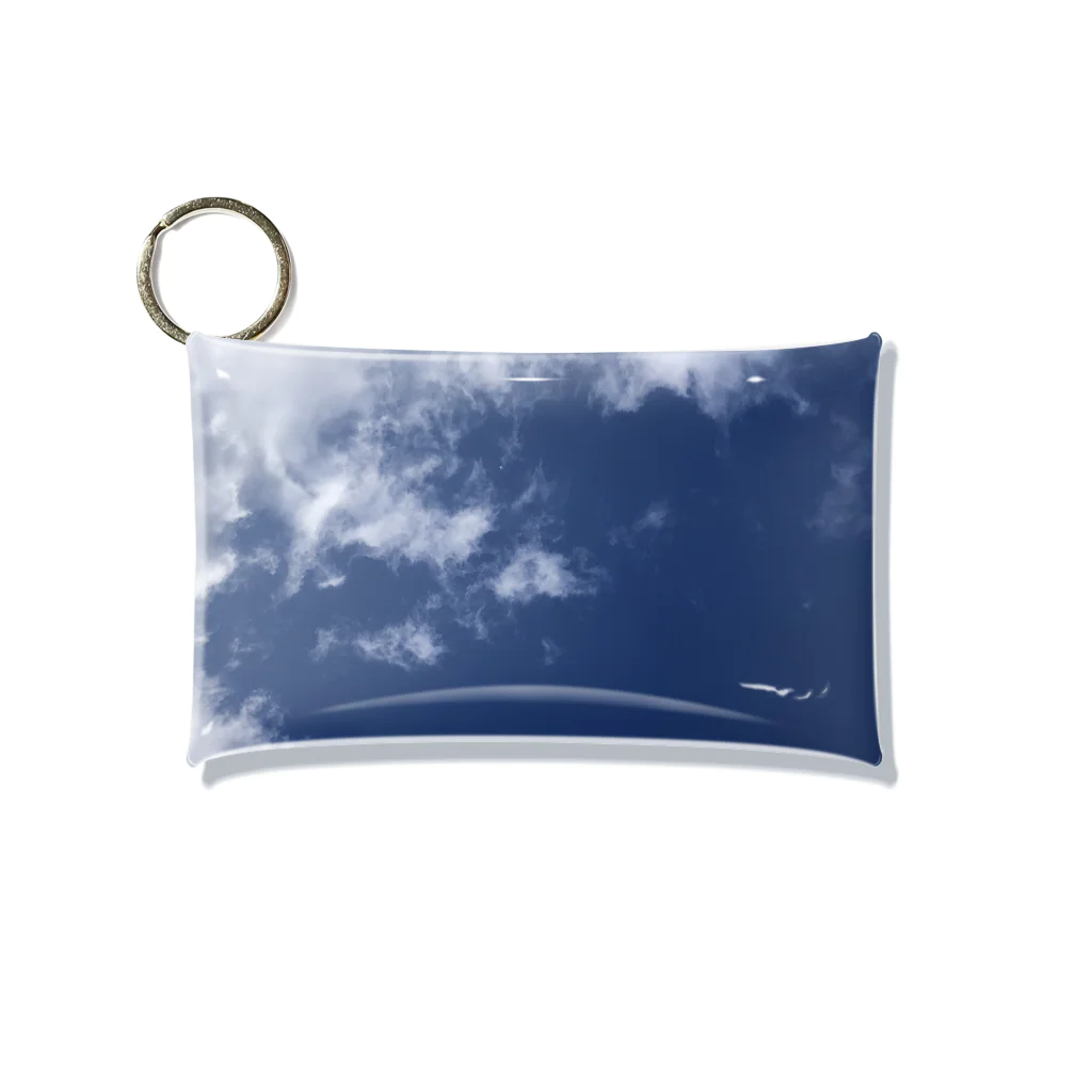 chocochoco0707のsky blue Mini Clear Multipurpose Case