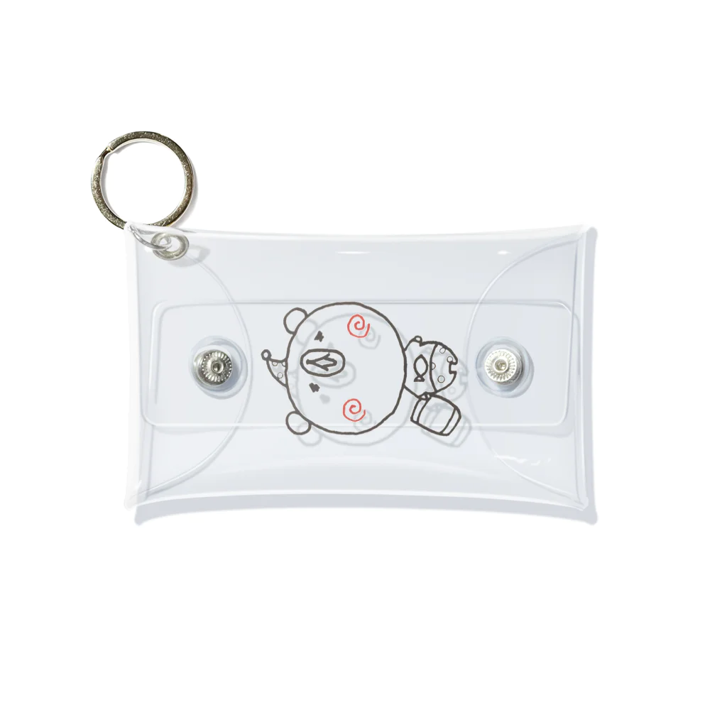 5nowの眠りの森のクマさん Mini Clear Multipurpose Case