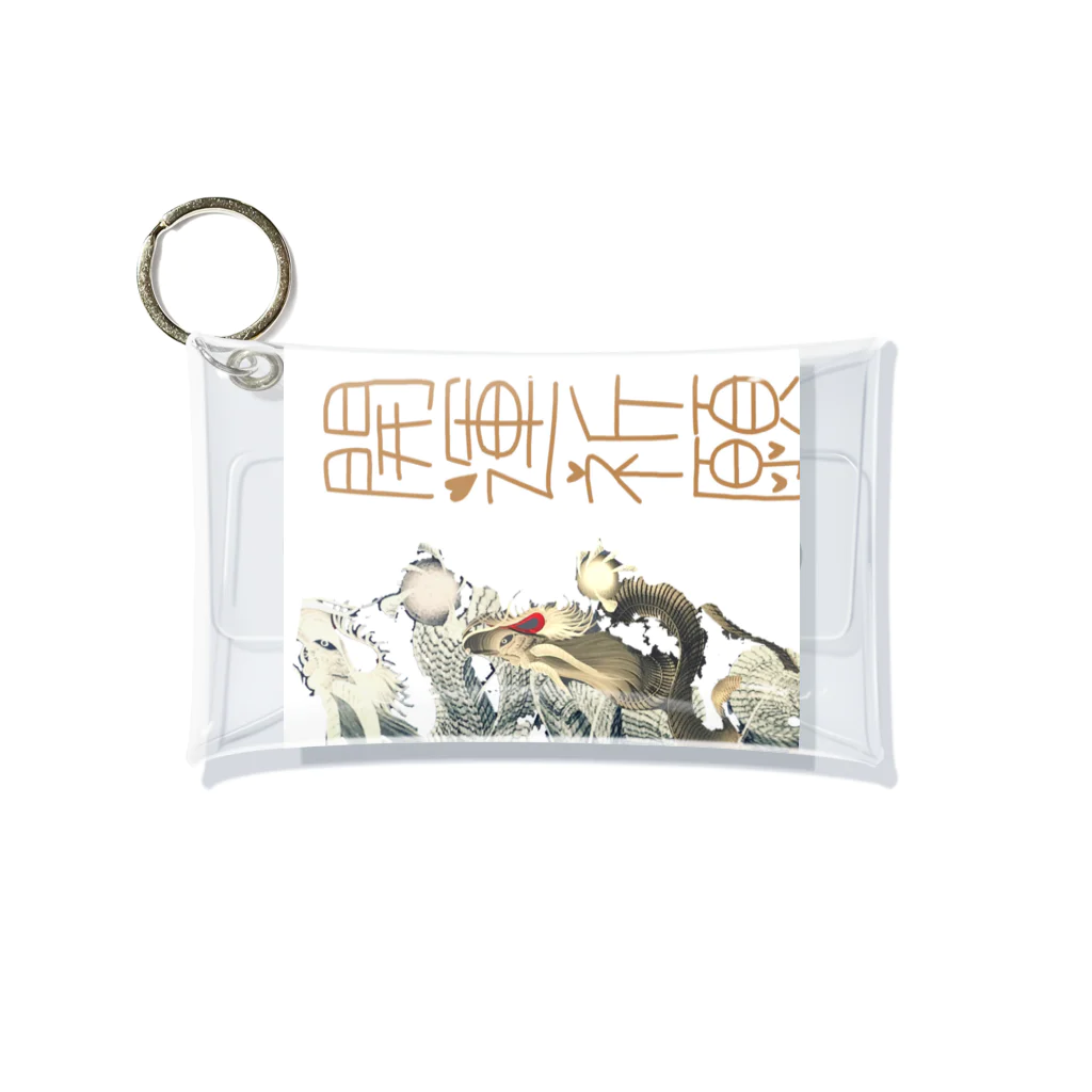 猫族＊犬族の部屋の猫族＊犬族の部屋『開運祈願』 Mini Clear Multipurpose Case