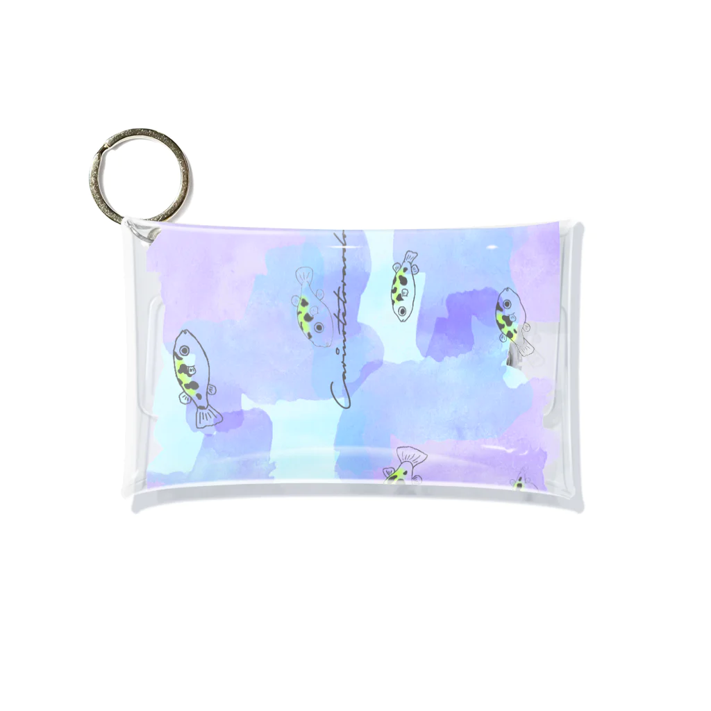 Serendipity -Scenery In One's Mind's Eye-の水槽のアベニーパファー Mini Clear Multipurpose Case