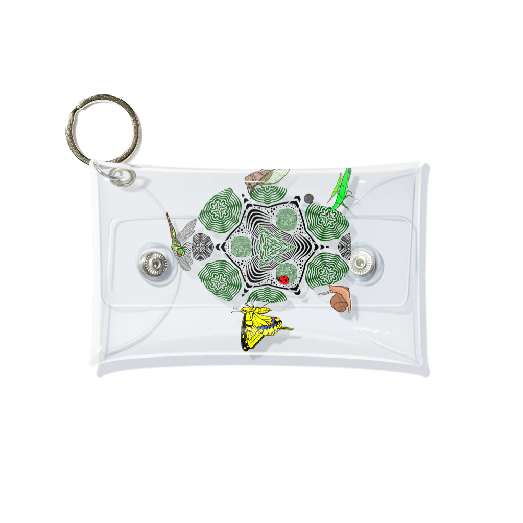 BUDDHA_BEACHのみどりの星 Mini Clear Multipurpose Case