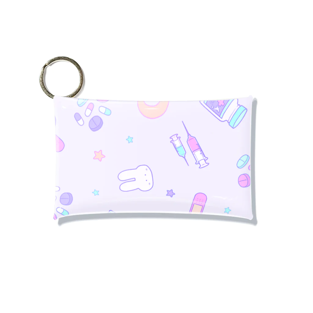 IENITY　/　MOON SIDEの【IENITY】 Yamikawaii Syndrome #Purple ミニケース Mini Clear Multipurpose Case