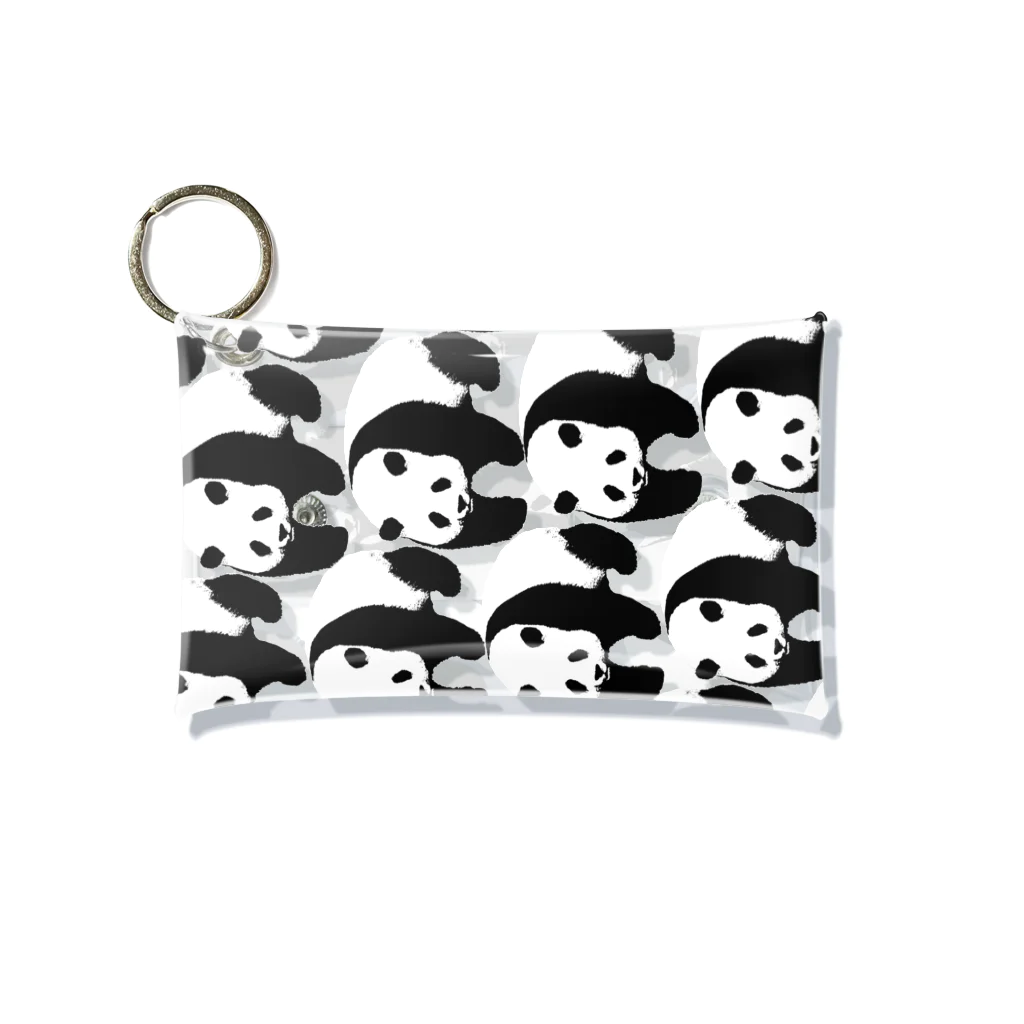 PANDA panda LIFE***のぞろぞろパンダ Mini Clear Multipurpose Case