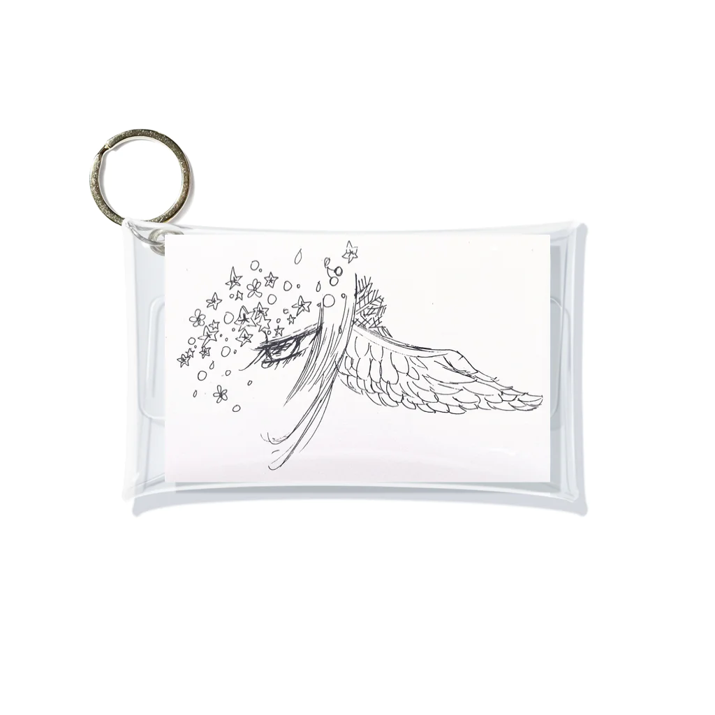 tsuyuLiの羽 Mini Clear Multipurpose Case