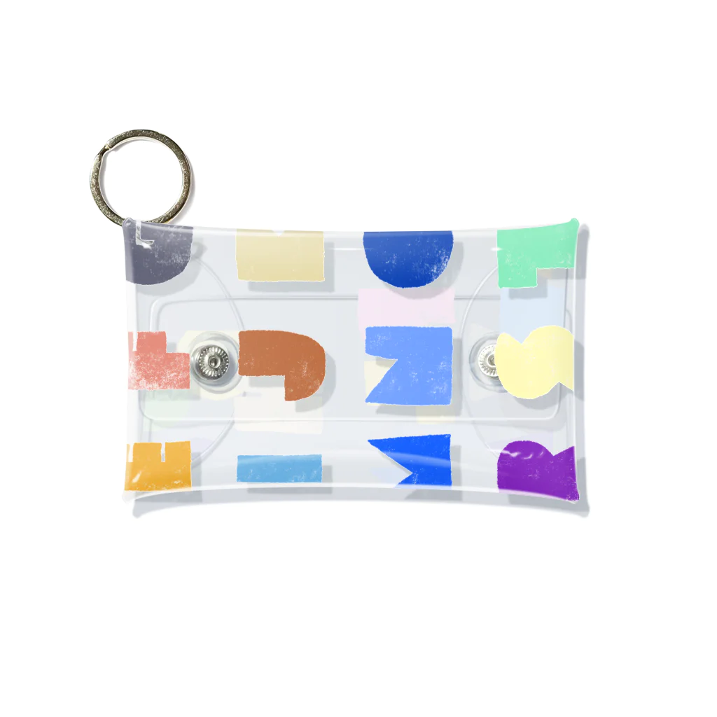 YosumiのAlphabet Mini Clear Multipurpose Case