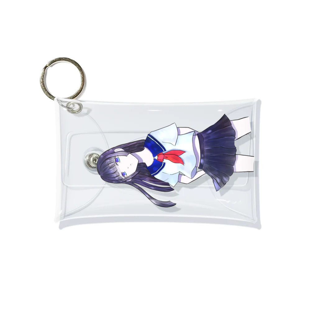 すらいむショップの夏っぽい女の子 Mini Clear Multipurpose Case