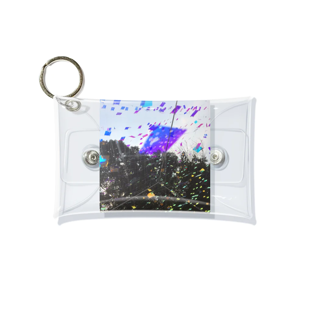 bybymtnのキラキラ Mini Clear Multipurpose Case