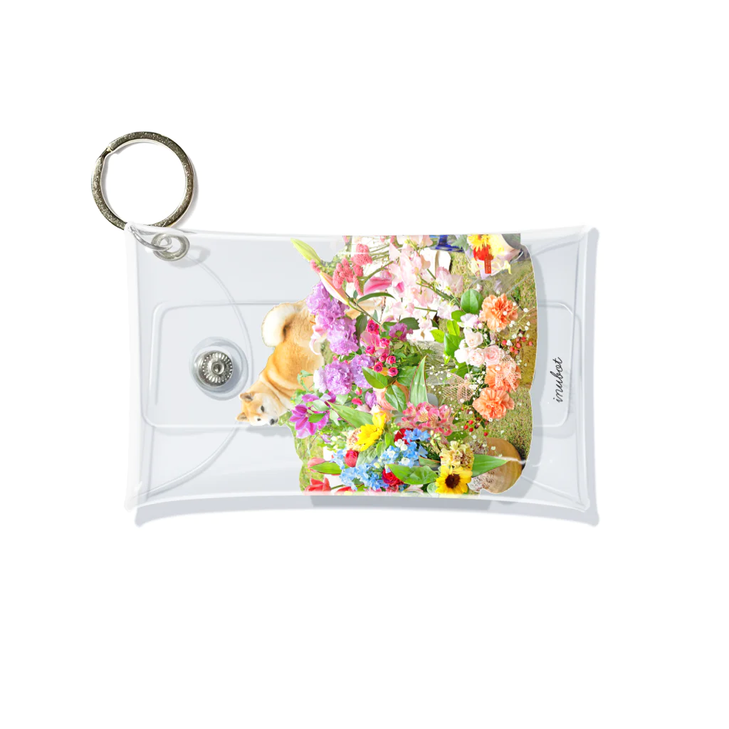 inubotの祝 Mini Clear Multipurpose Case