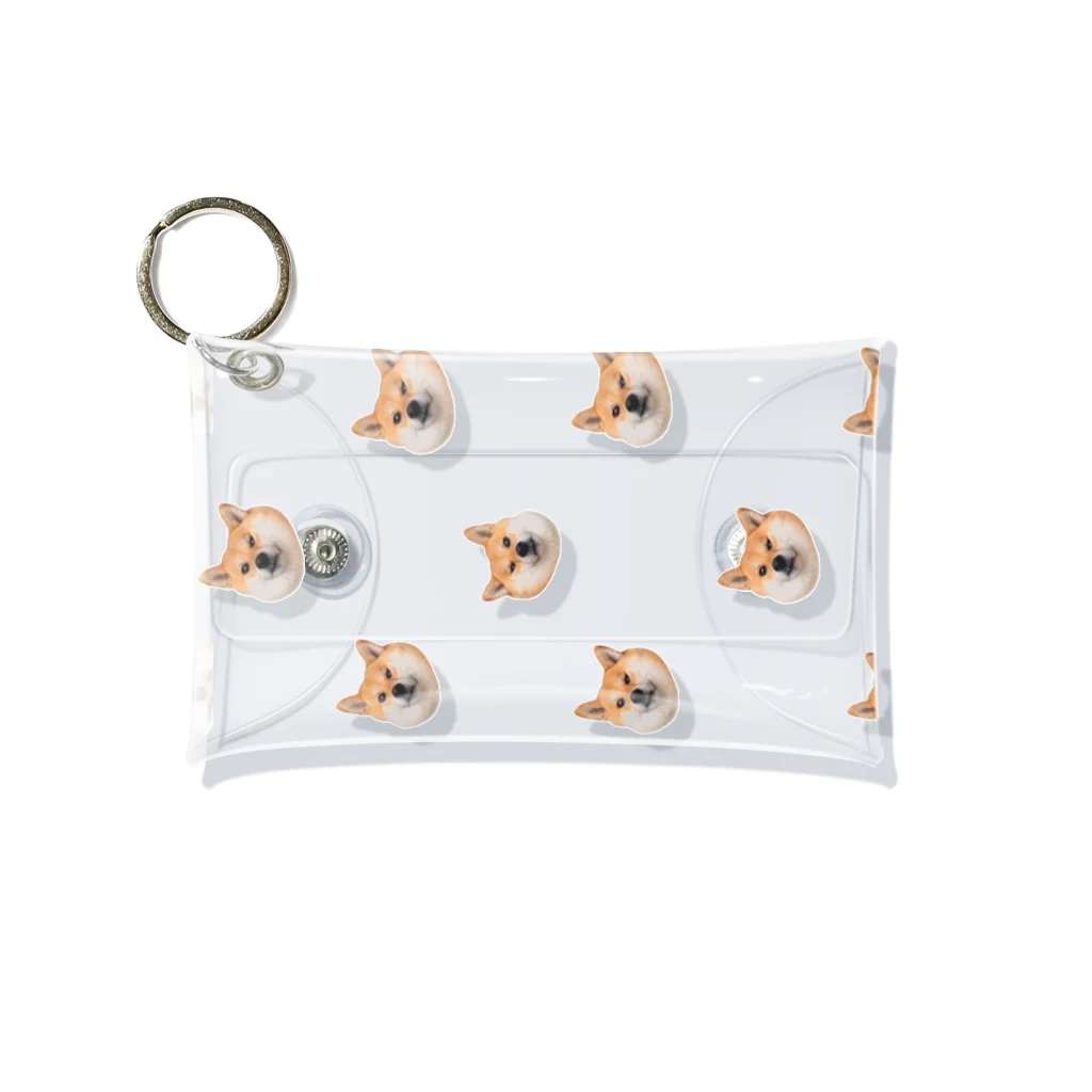 めぞんdeふじこのたくさんの犬 Mini Clear Multipurpose Case