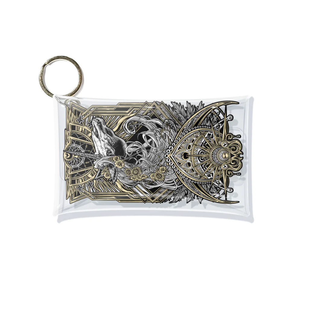 BLACKINKのTAROT - THE SUN. Mini Clear Multipurpose Case