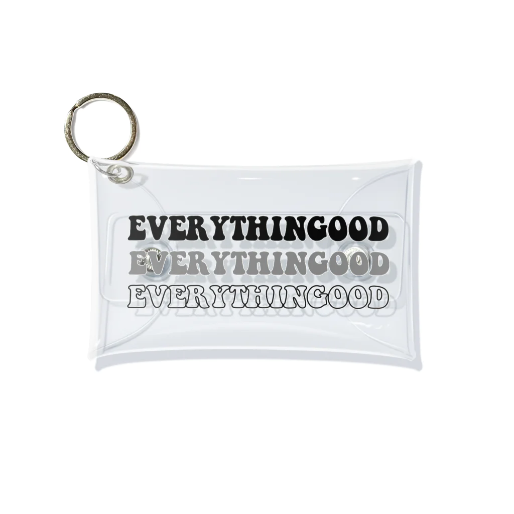 everythingoodのeverythingood ミニマルチケース ミニクリアマルチケース