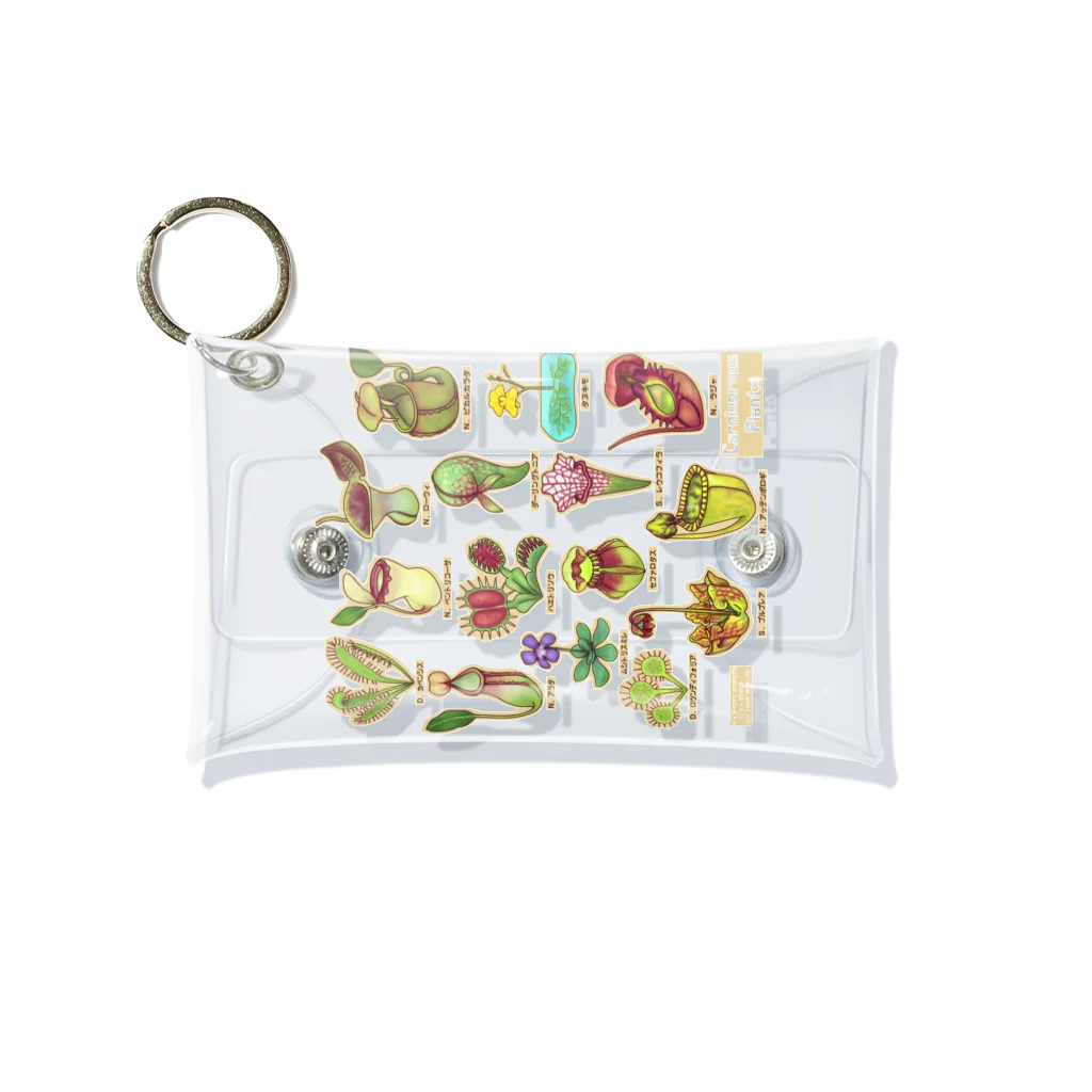 すとろべりーガムFactoryの食虫植物図鑑 Mini Clear Multipurpose Case