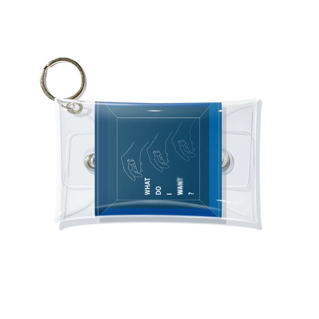 夜香星のWHAT DO I WANT ? Mini Clear Multipurpose Case