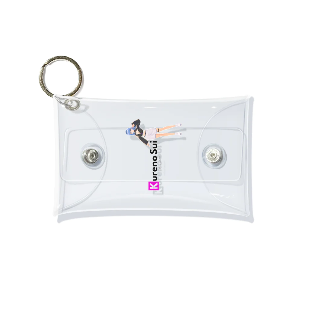 Vtuber 紅乃 翠 Official Web Shop SUZURI店のVtuber 紅乃翠 オリジナルグッズ Mini Clear Multipurpose Case