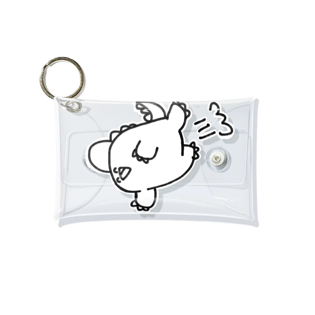 ザクロアメのきょうりゅうさんじゃんぷ！ Mini Clear Multipurpose Case