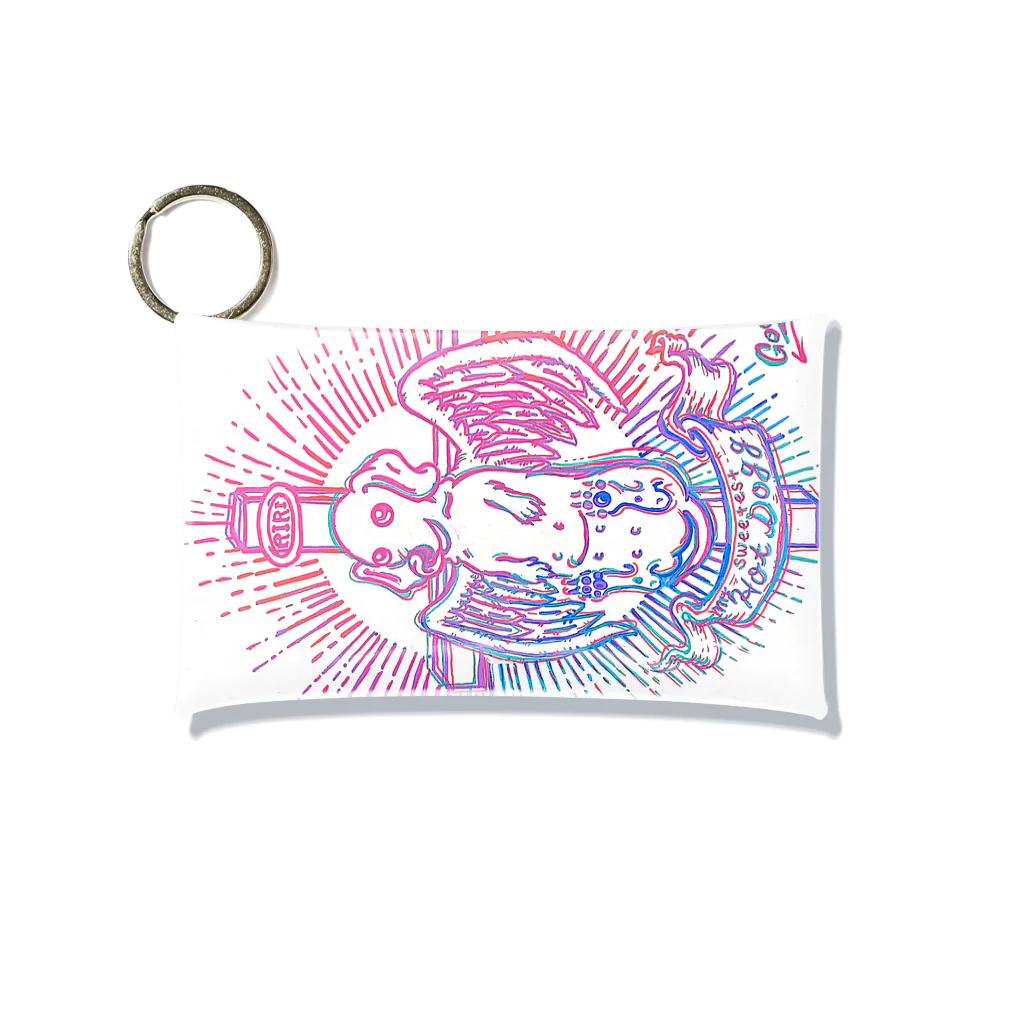 ［Goddy’s］のMy Sweetest Hot Dogg Mini Clear Multipurpose Case