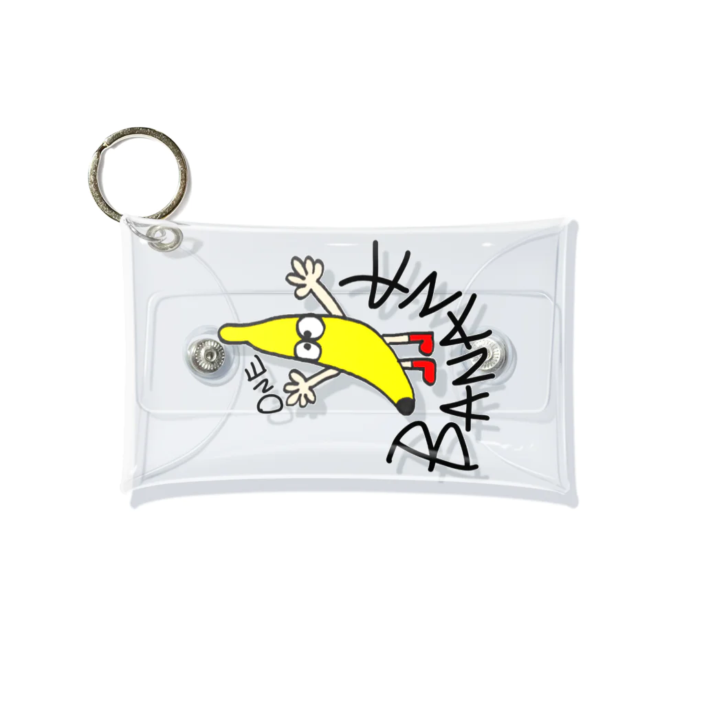 ONEのBanana goods Mini Clear Multipurpose Case