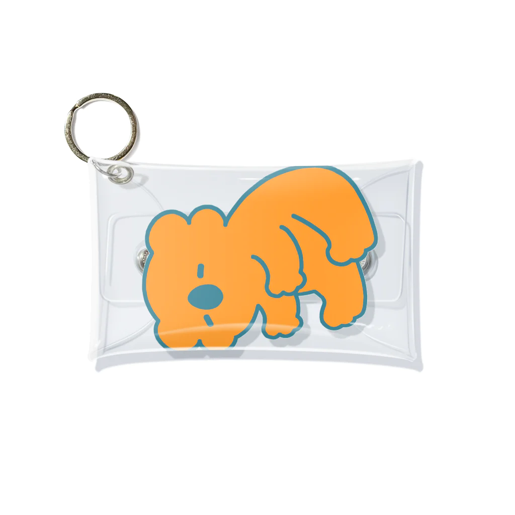 toca@こあらのスタンプ販売中！のおれんじこあら Mini Clear Multipurpose Case