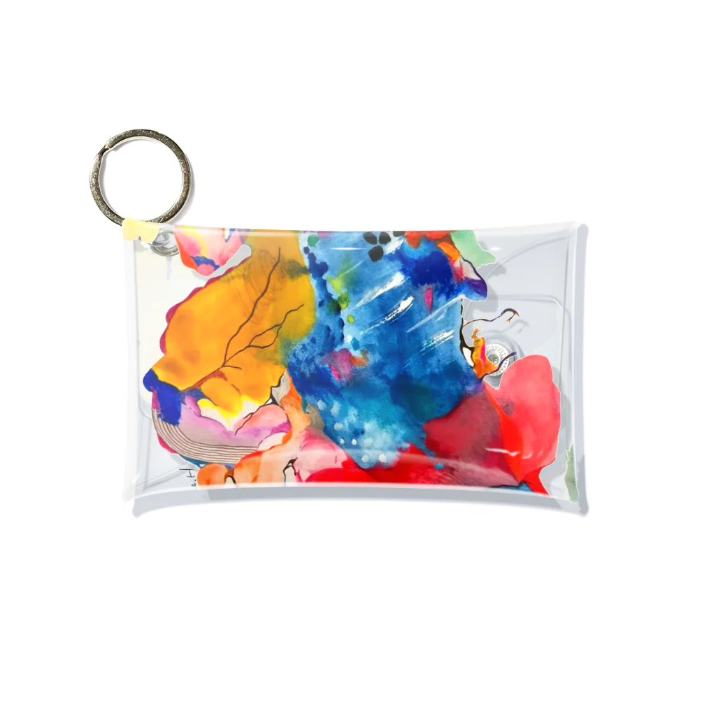 茉莉花のBeautiful Mind Mini Clear Multipurpose Case