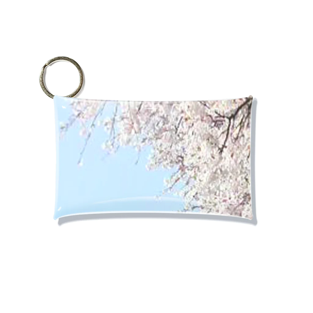 綺麗何学模様の桜 ミニクリアマルチケース