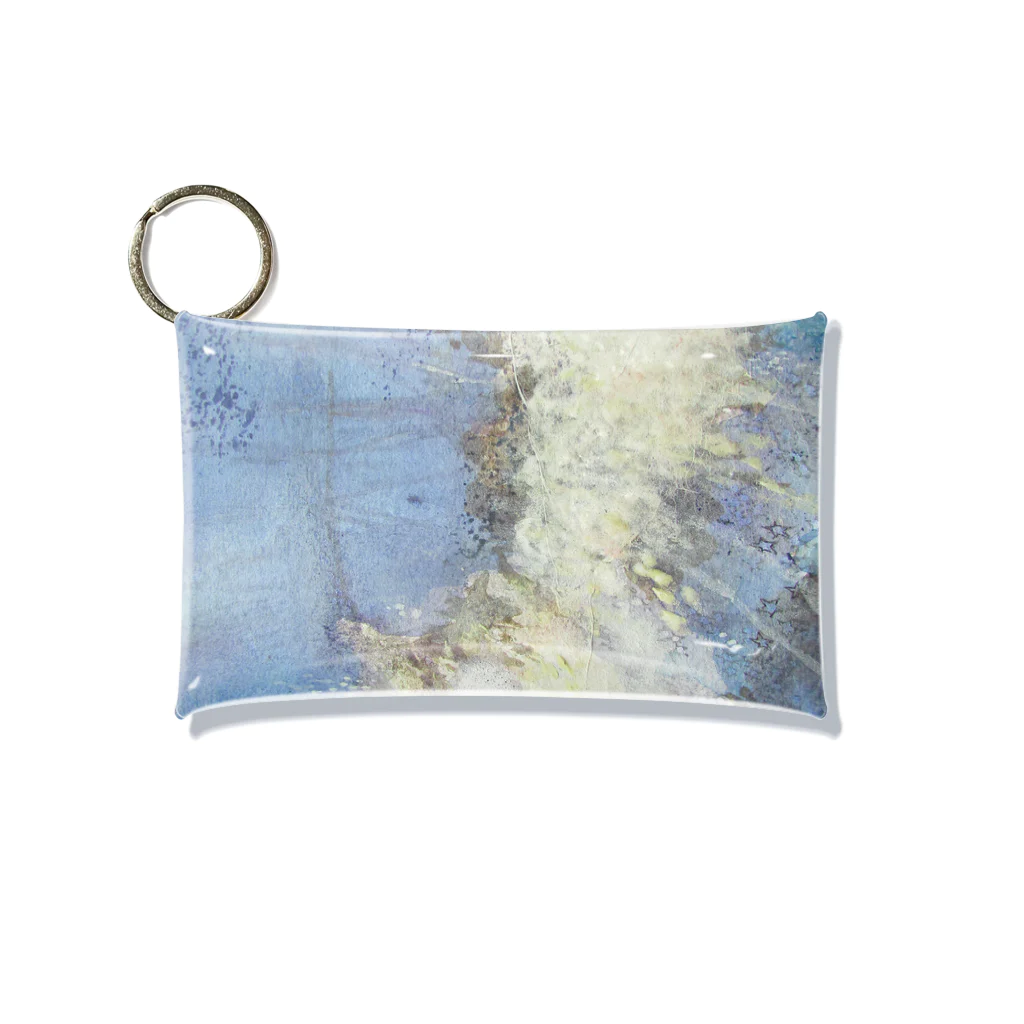 神藤リタgoods shopのforest in blue Mini Clear Multipurpose Case