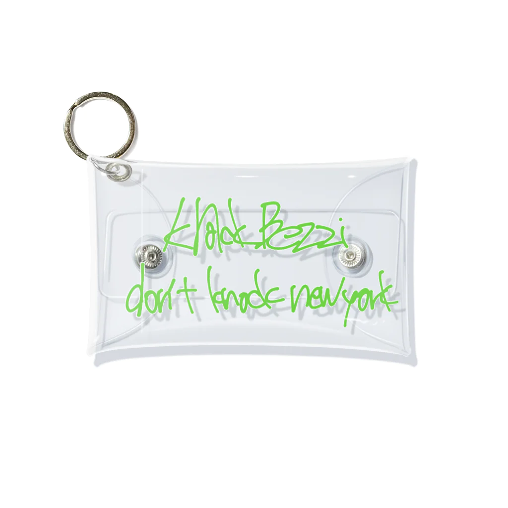 knock.shopのknockべっちのドントノック Mini Clear Multipurpose Case