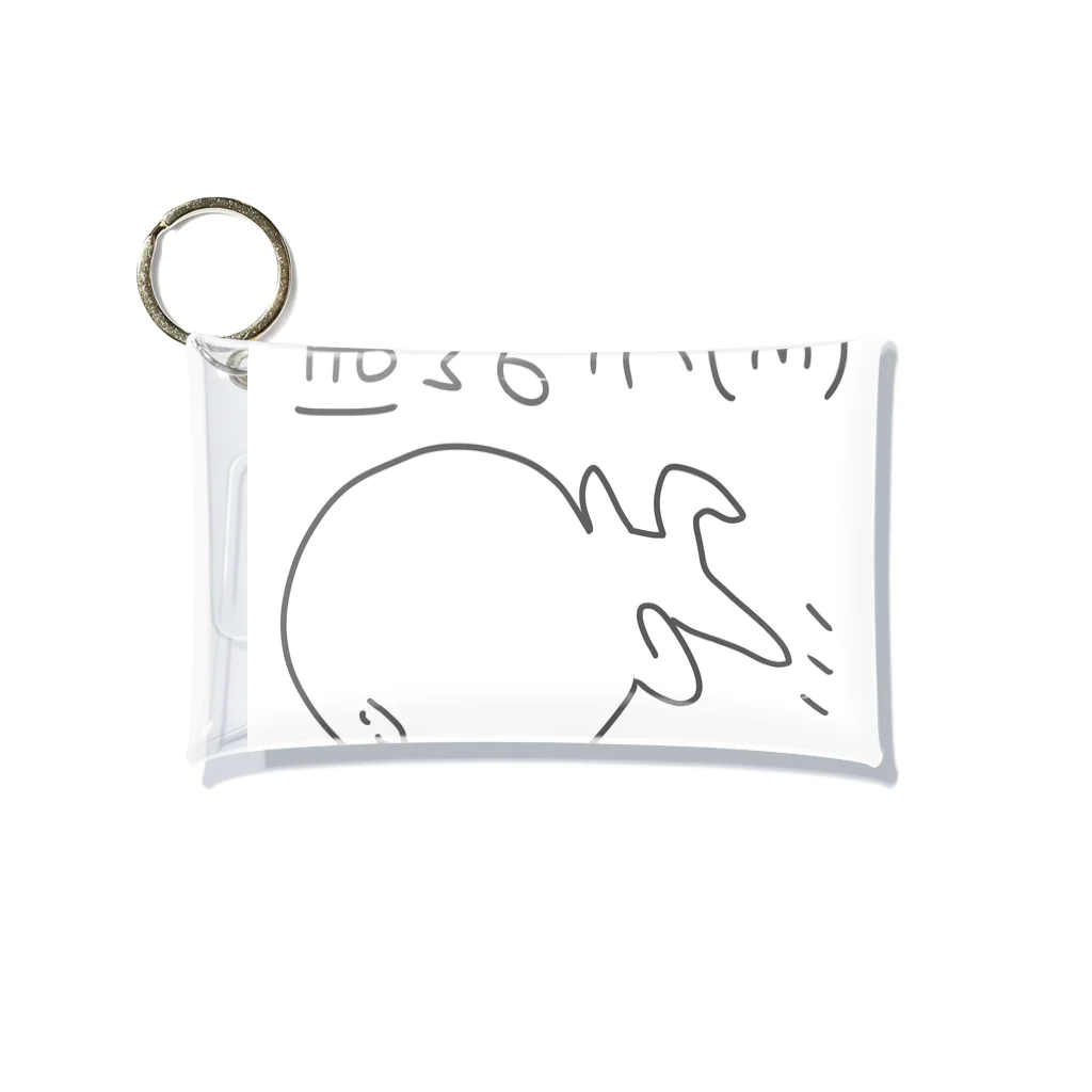 桐嶋ひよりのぼんのうちゃん(3) Mini Clear Multipurpose Case