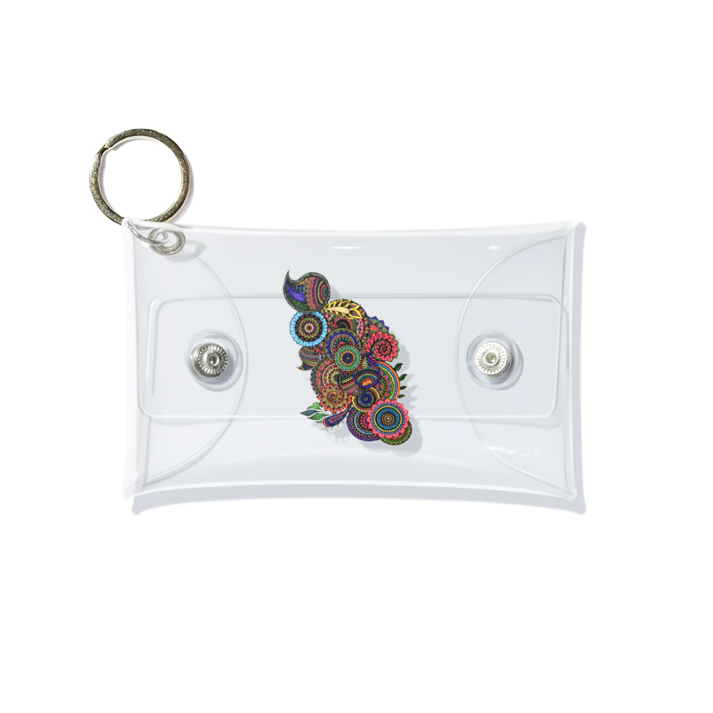 Mandala-Kissの曼荼羅オンリーワンアイテム⭐️ Mini Clear Multipurpose Case