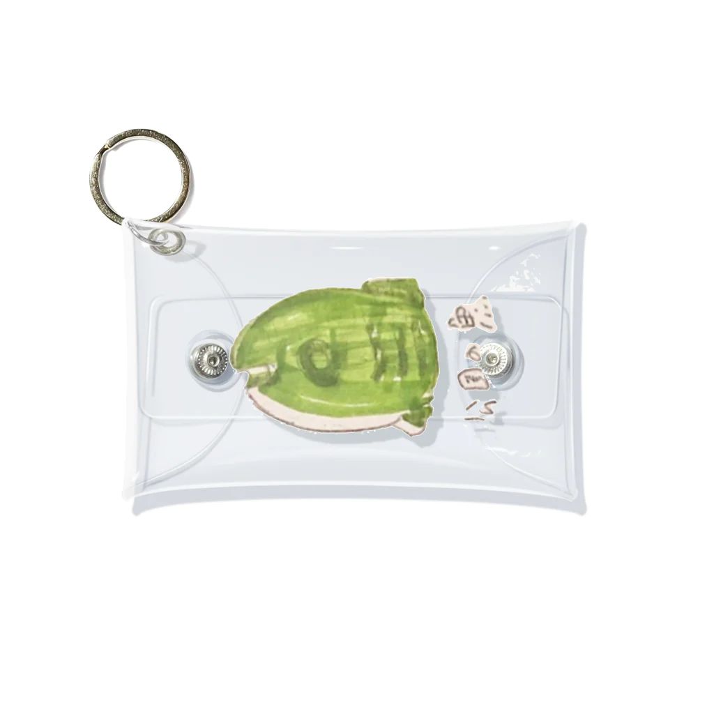 なちゃんの公園の魚 Mini Clear Multipurpose Case