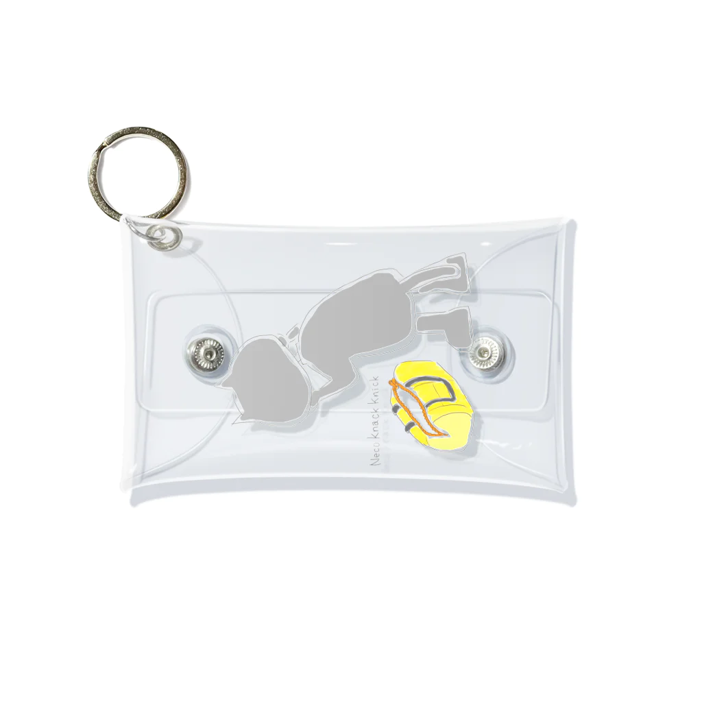 にゃっく -NecoKnickKnack-の着ぐるみインバッグ Mini Clear Multipurpose Case