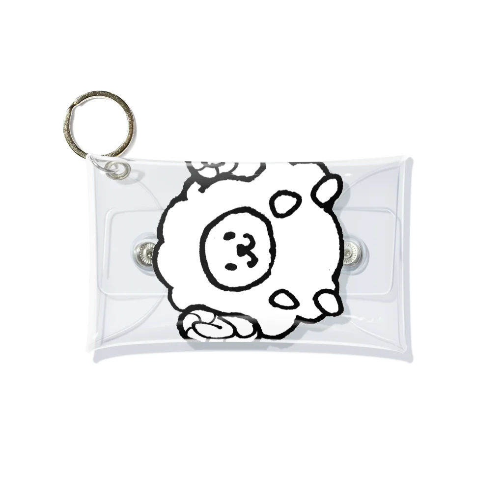 鎖骨ちゃんの鎖骨ちゃん（前） Mini Clear Multipurpose Case