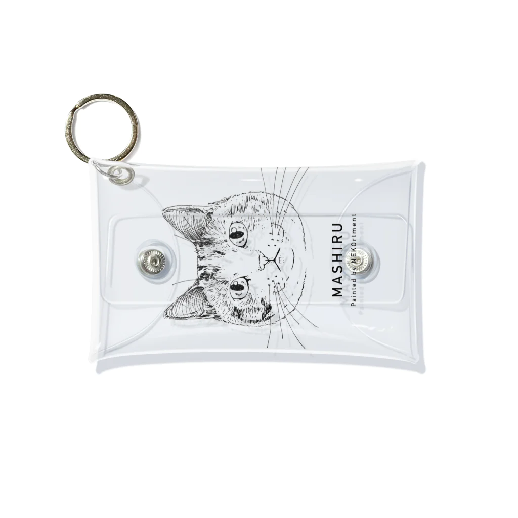 NEKO rtmentの1CAT(MASHIRU) Mini Clear Multipurpose Case