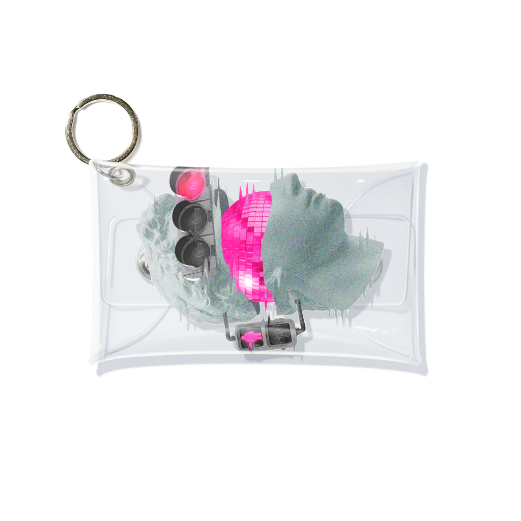 カズシフジイのK collage02 Mini Clear Multipurpose Case