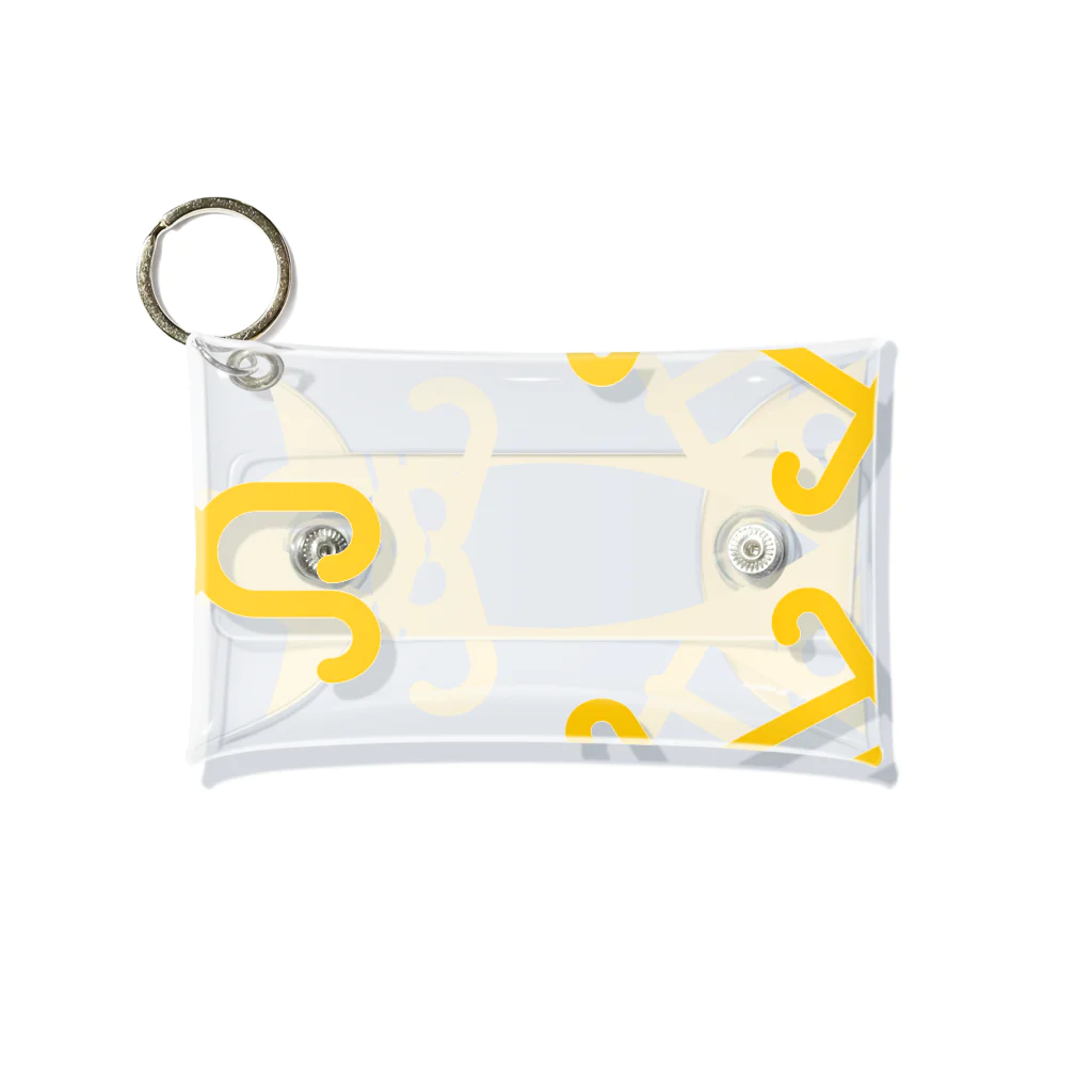 アトリエAWESOMEのHUGGER　LOGO Mini Clear Multipurpose Case