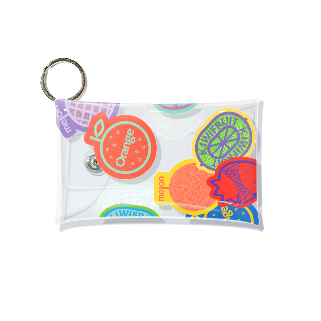 pazooのfruits Mini Clear Multipurpose Case