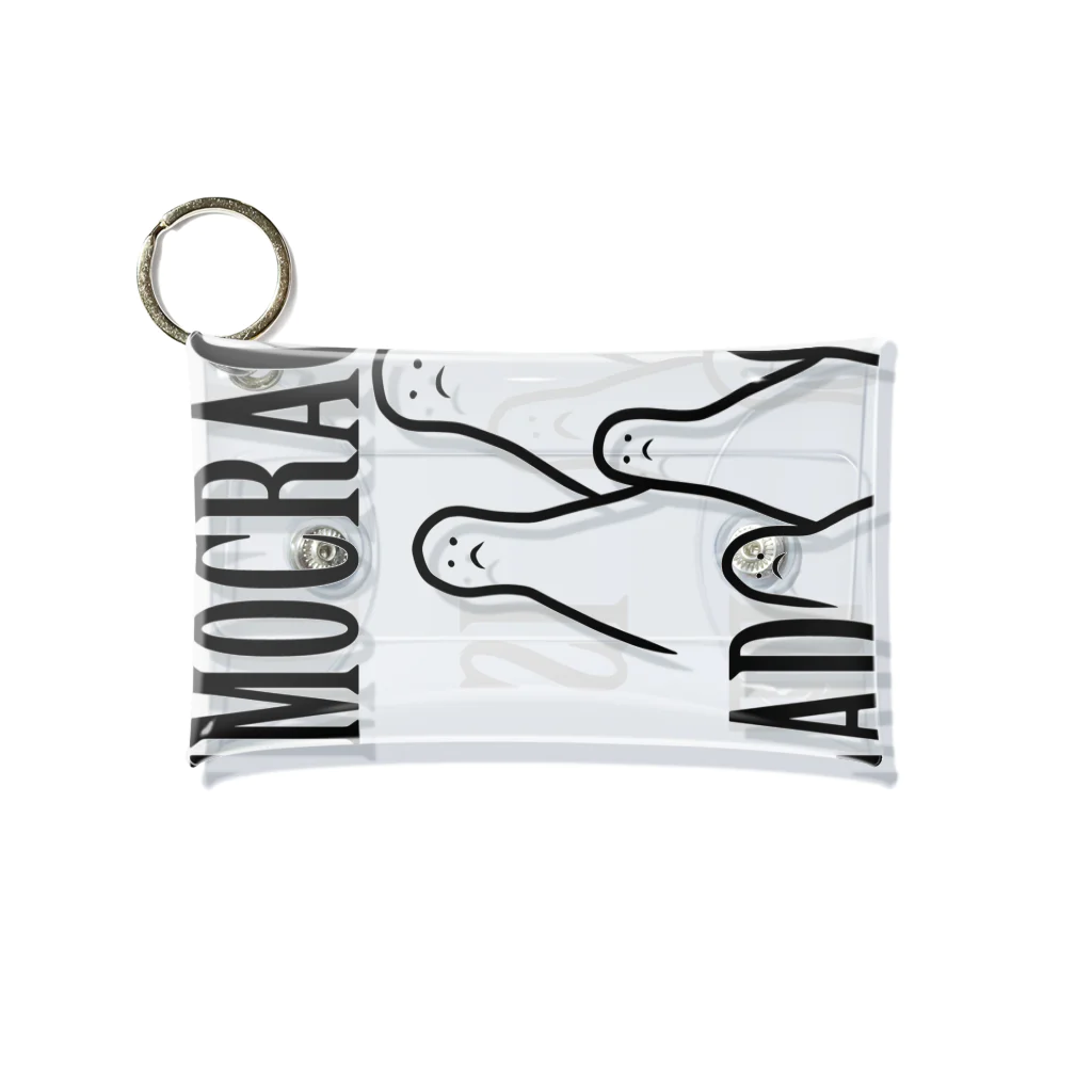 MILK.NERDのDEMOCRACY IS DEAD Mini Clear Multipurpose Case