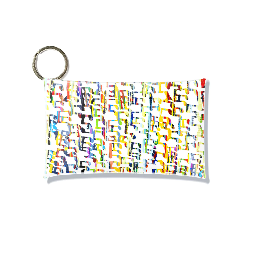 otoshimono-music shopのcolorful music Mini Clear Multipurpose Case