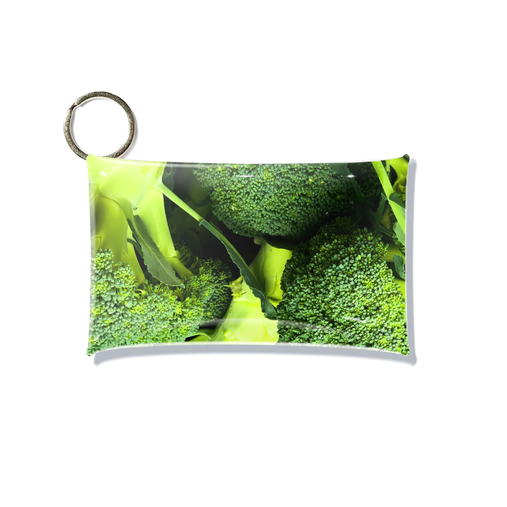 S☺︎RA BRANDのBroccoli & ブロッコリー Mini Clear Multipurpose Case