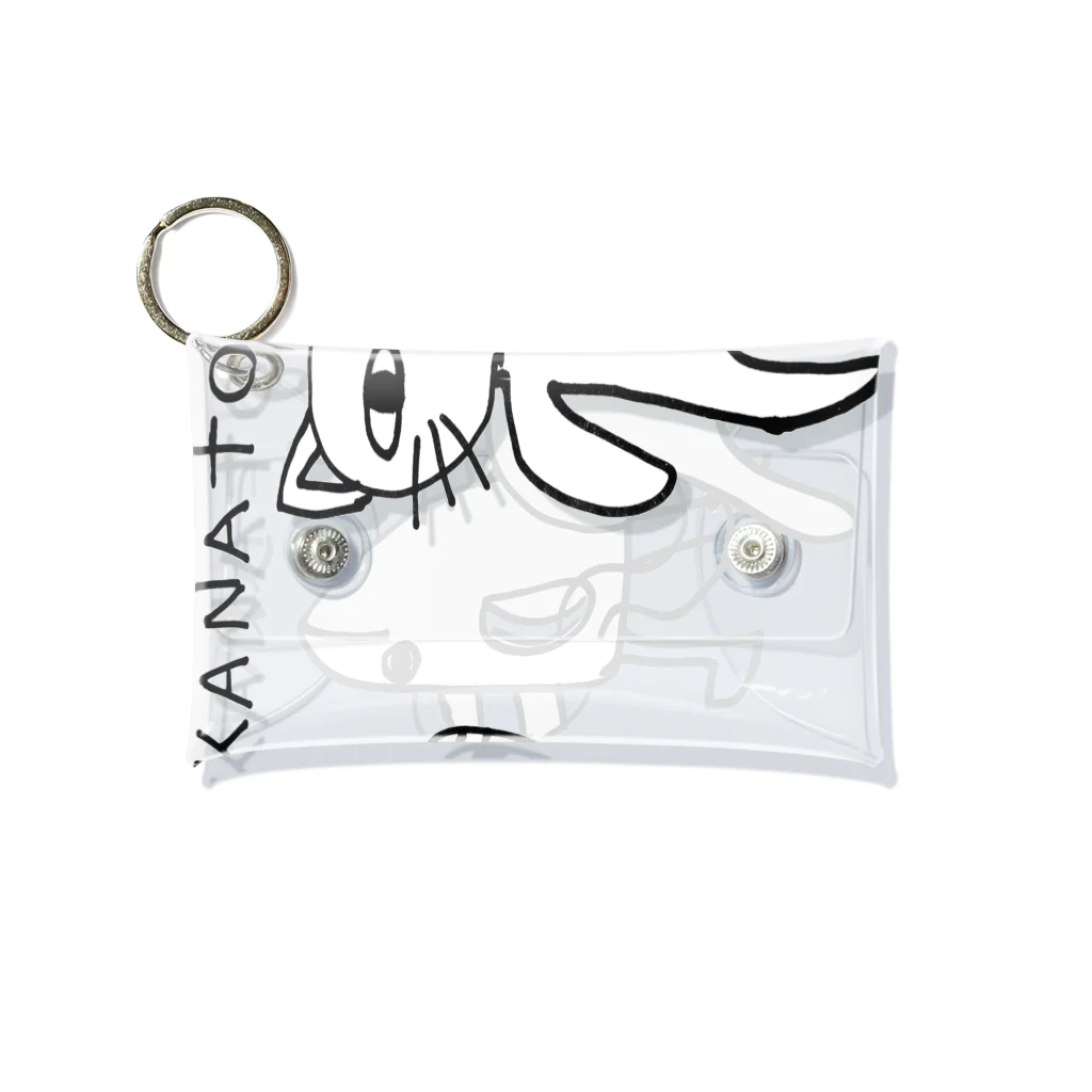 wasa-biのSAKANATONEKO Mini Clear Multipurpose Case